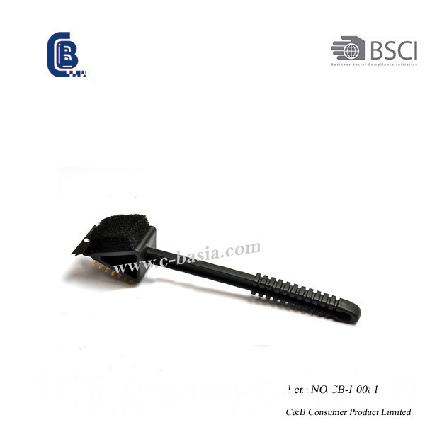 Brosse pour gril 3 en 1, brosse pour barbecue, brosse de nettoyage, nettoyant pour gril, brosse pour barbecue